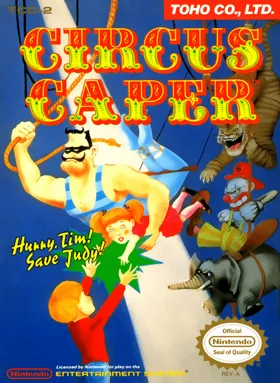 Circus Caper (USA) box cover front